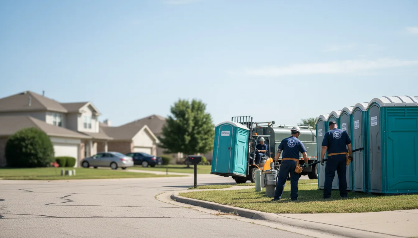 Porta Potty Rental in Lowell, AR near me